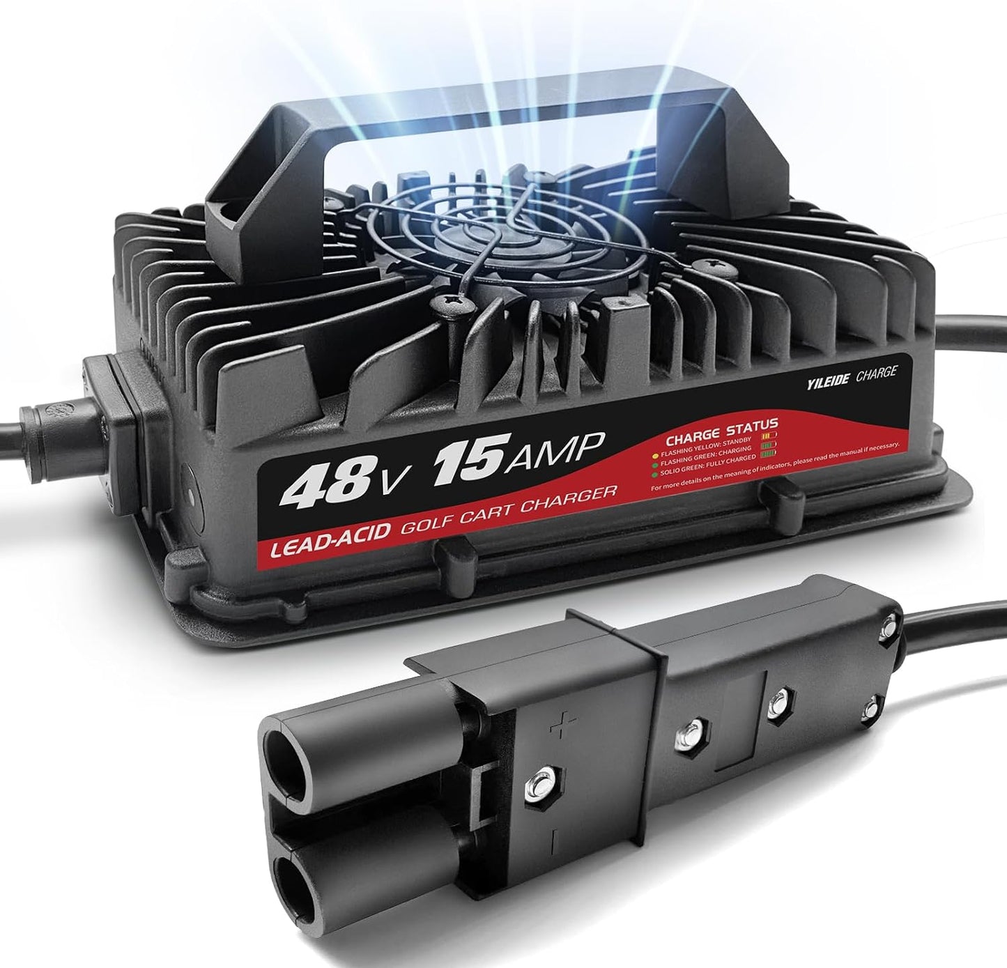 Fast Charging for Yamaha Golf Carts - YILEIDE 48V Charger
