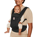 Onyx Black Cotton Omni Deluxe Baby Carrier - Breathable All-Position