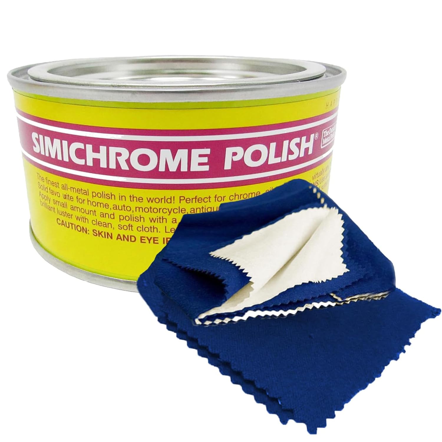 Simichrome Metal Polish Compound 250g for Instant Shine