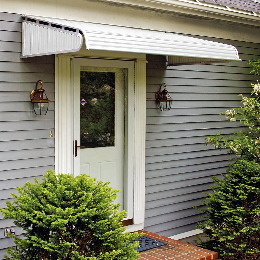 1500 Series Aluminum Door Canopy with Sidewings for Protection