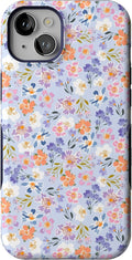 Casely iPhone 15 Case Poppy Meadows - Pastel Floral Bold Protection