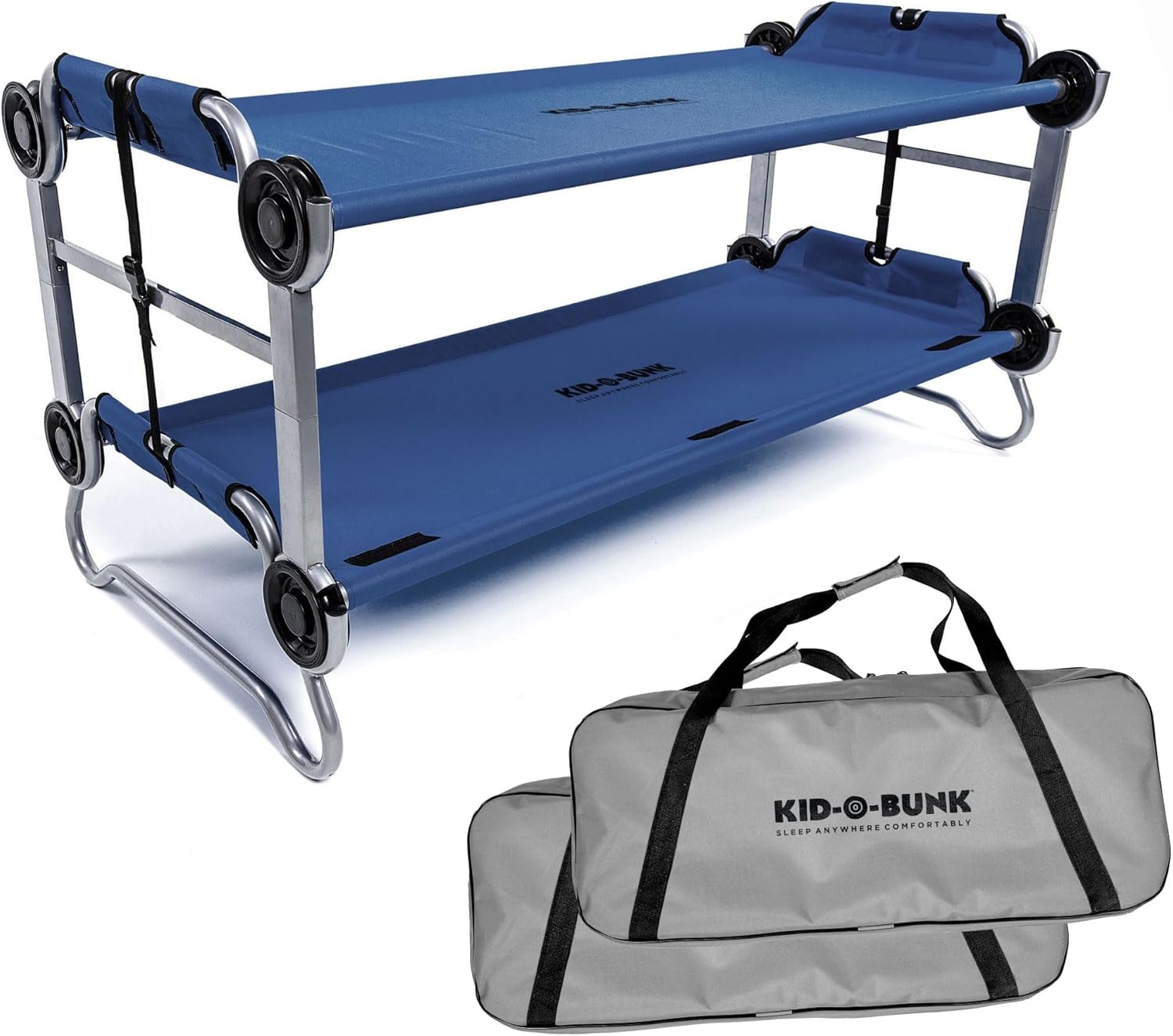 Disc-O-Bed Youth Double Cot for Kids - Portable and Versatile