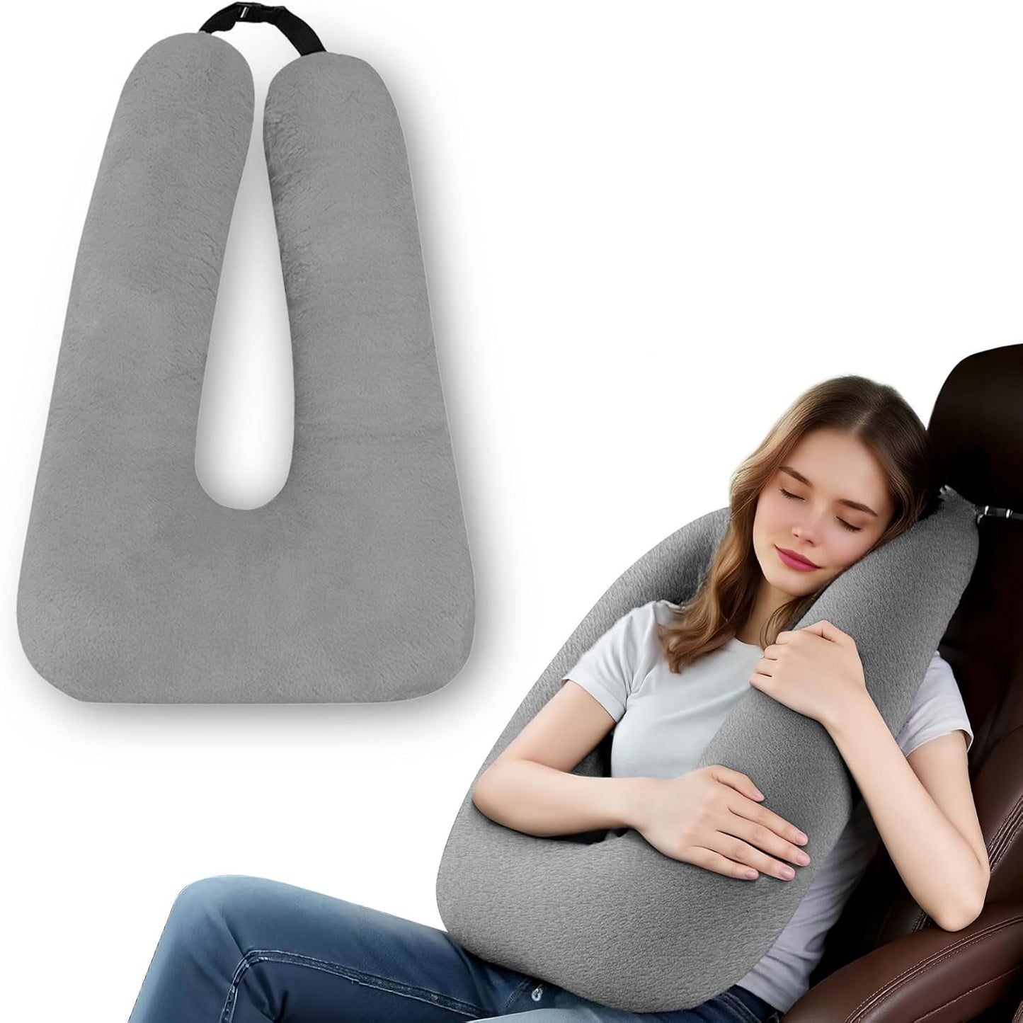 Car Pillow for Kids - Comfort Travel Pillow for Long Trips