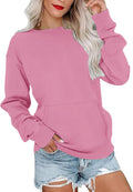 MISFAY Womens Oversized Sweatshirt Casual Long Sleeve Crewneck - Cozy