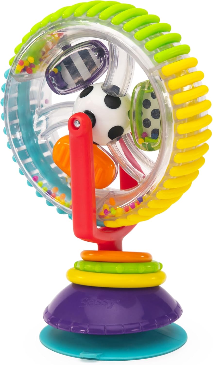 Sassy Wonder Wheel: 360 Spin for Baby's Fun!