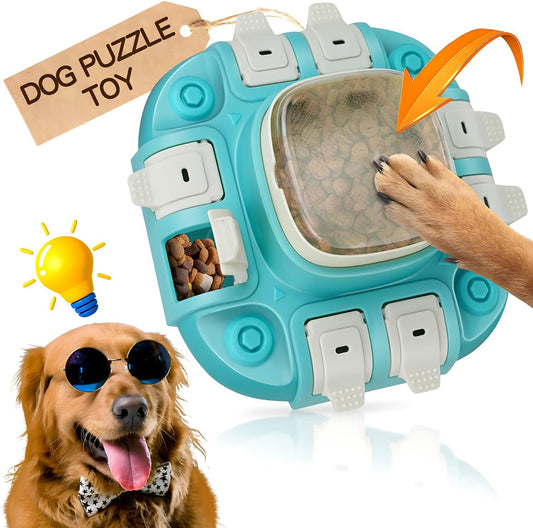 Interactive Dog Food Puzzle - Mental Stimulation & Slow Feeder