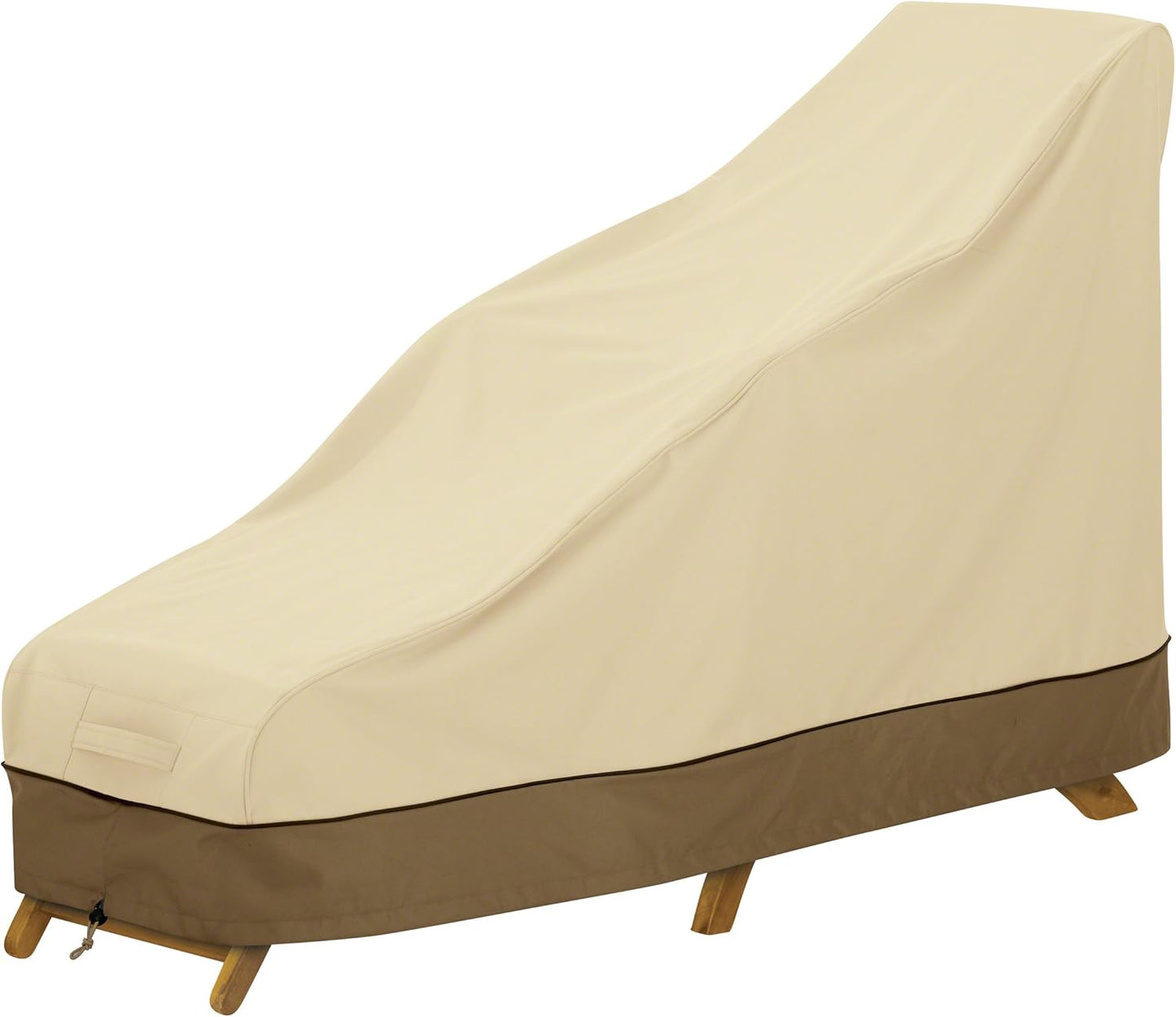 Classic Accessories Veranda 65 Inch Water-Resistant Chaise Cover