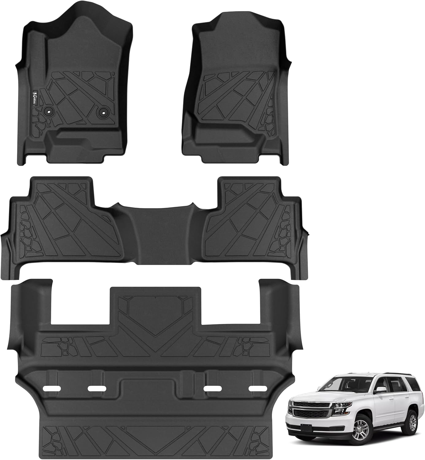 Custom Fit Floor Mats for 2015-2020 Chevy Tahoe/GMC Yukon
