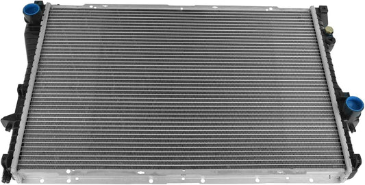 TRQ Radiator Assembly Aluminum Core for BMW 525i 528i 530i 540i
