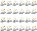 3 in 5CCT Ultra-Thin LED Recessed Ceiling Light 24 Pack - Dimmable