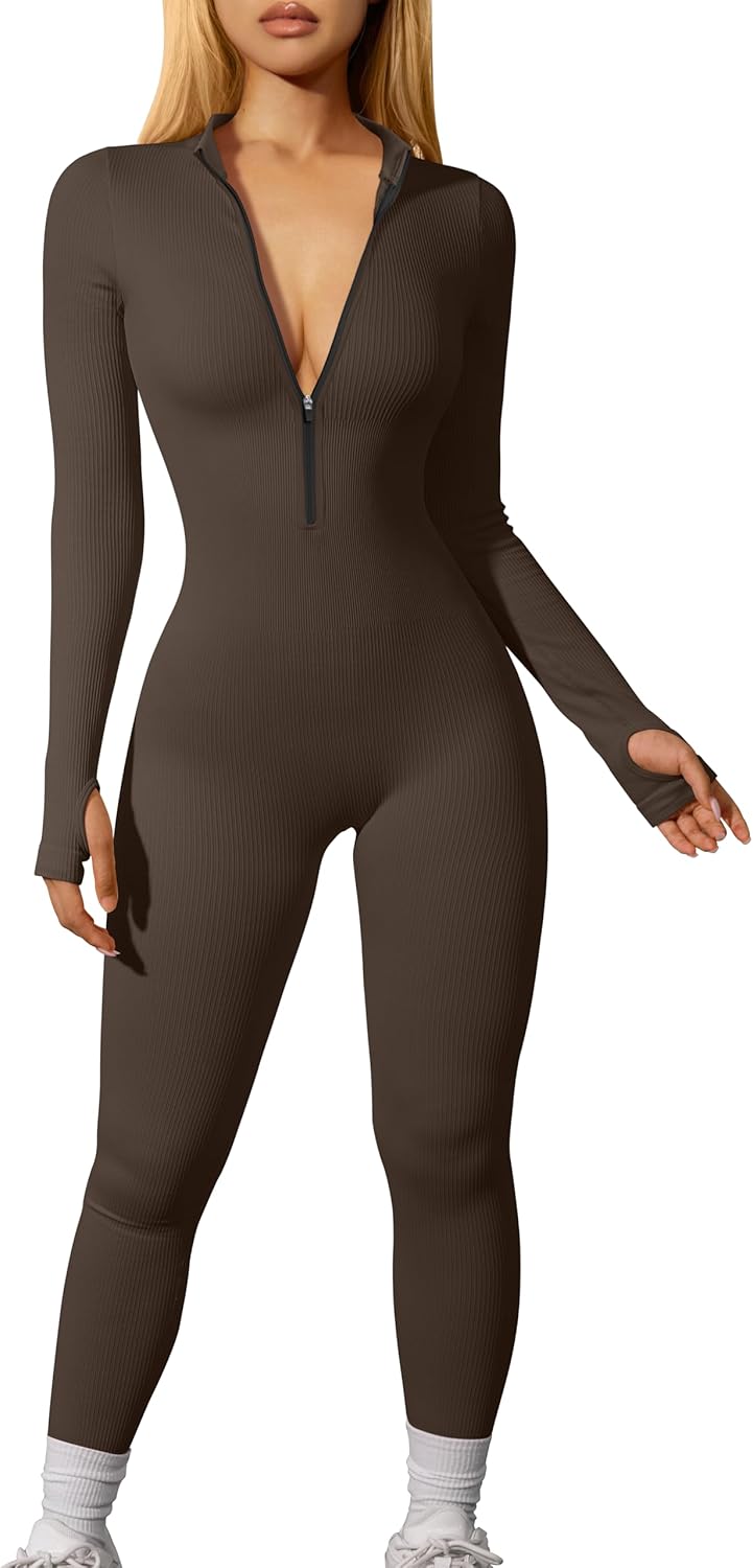 OQQ Women Yoga Jumpsuits for Comfortable Active Lifestyle
