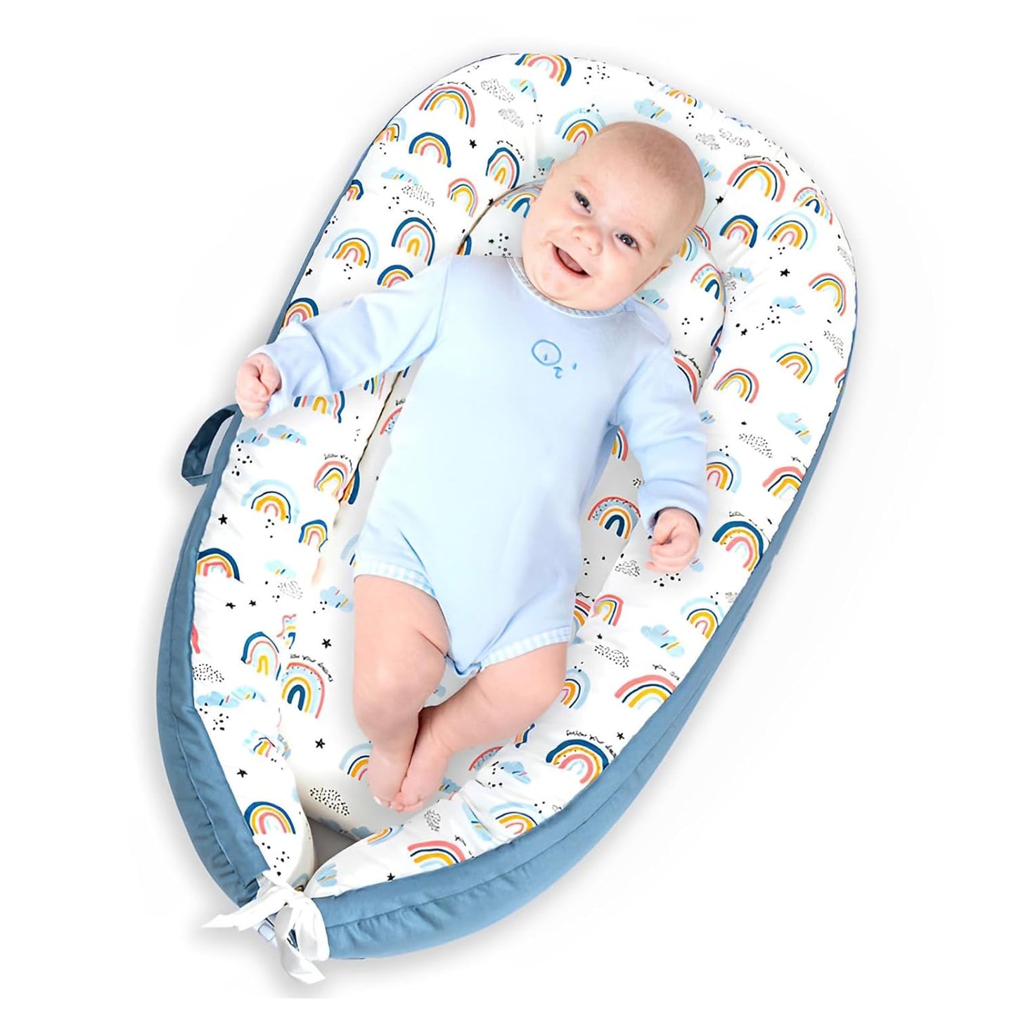 AMAWMW Portable Baby Lounger for Co-Sleeping