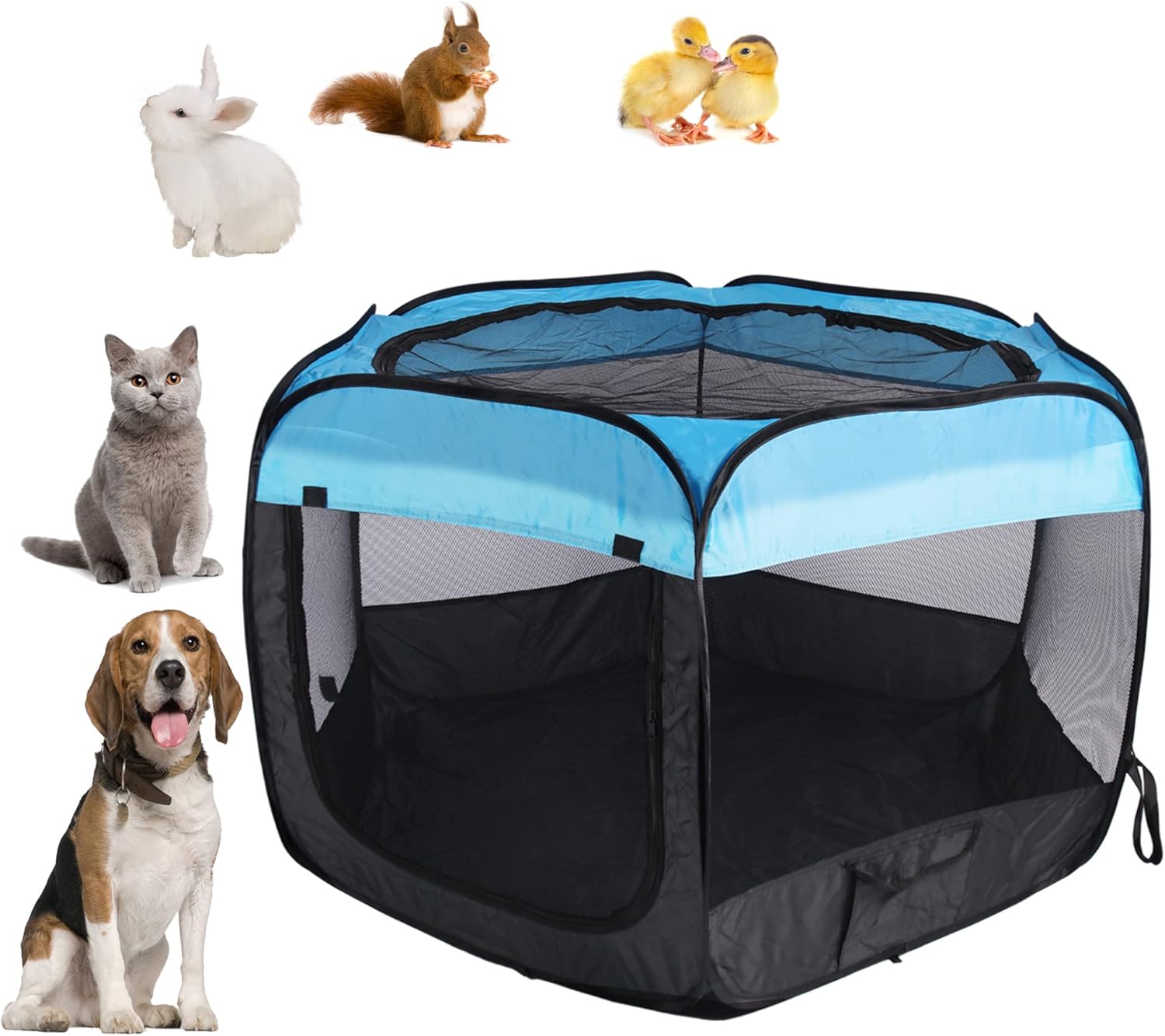 Portable Pop-Up Pet Playpen for Happy Pets