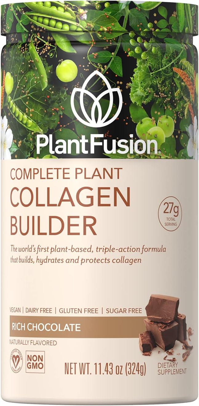 PlantFusion Vegan Collagen Powder for Healthy Hair and Skin