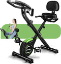 Caromix Folding Exercise Bike 5-in-1 - Compact Magnetic Upright