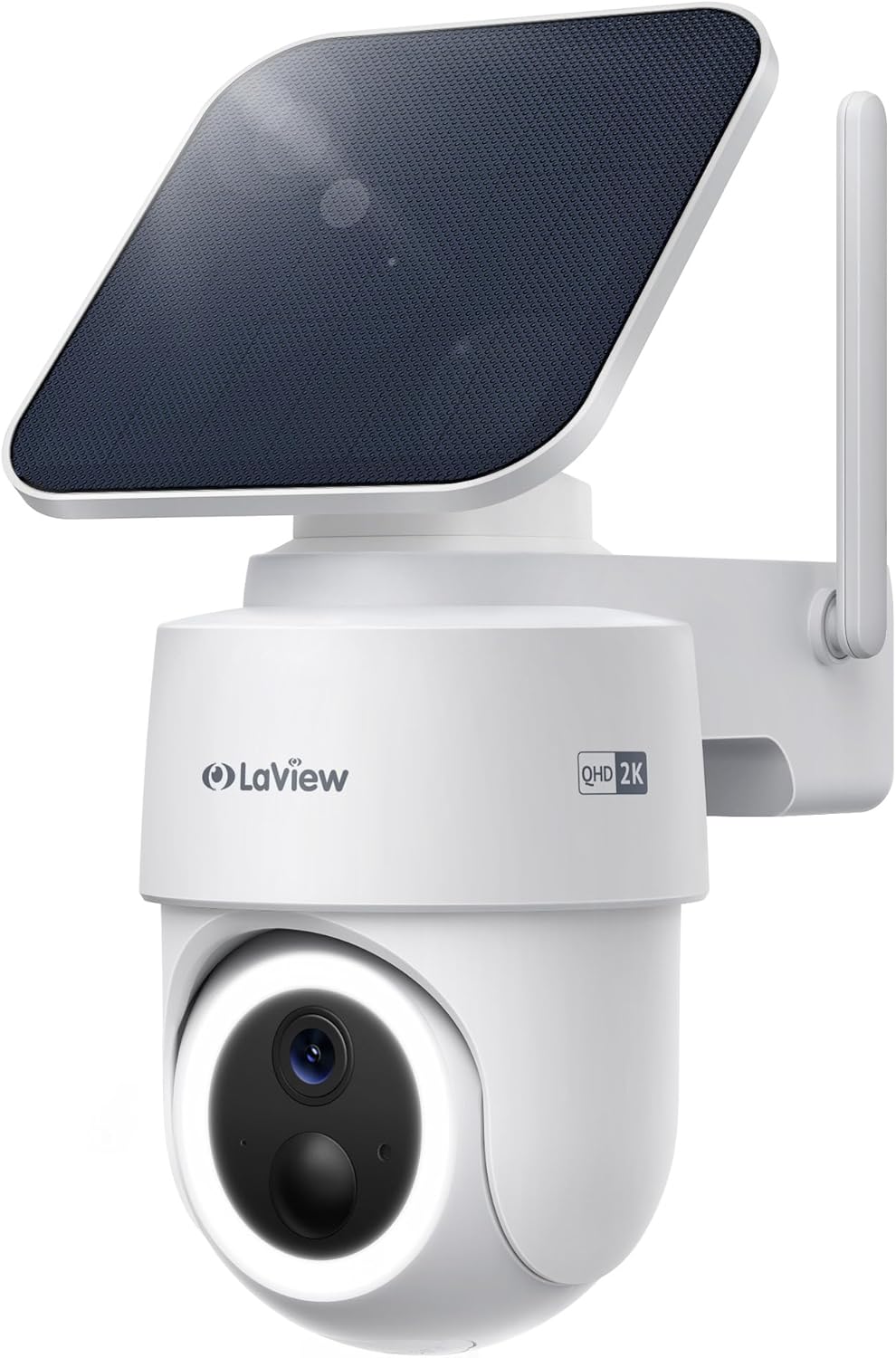 LaView Solar Security Cameras: 360 Pan & Tilt, Color Night Vision