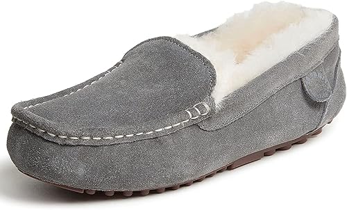 Dearfoams Women's Fireside Water Resistant Mel Shearling Slipper