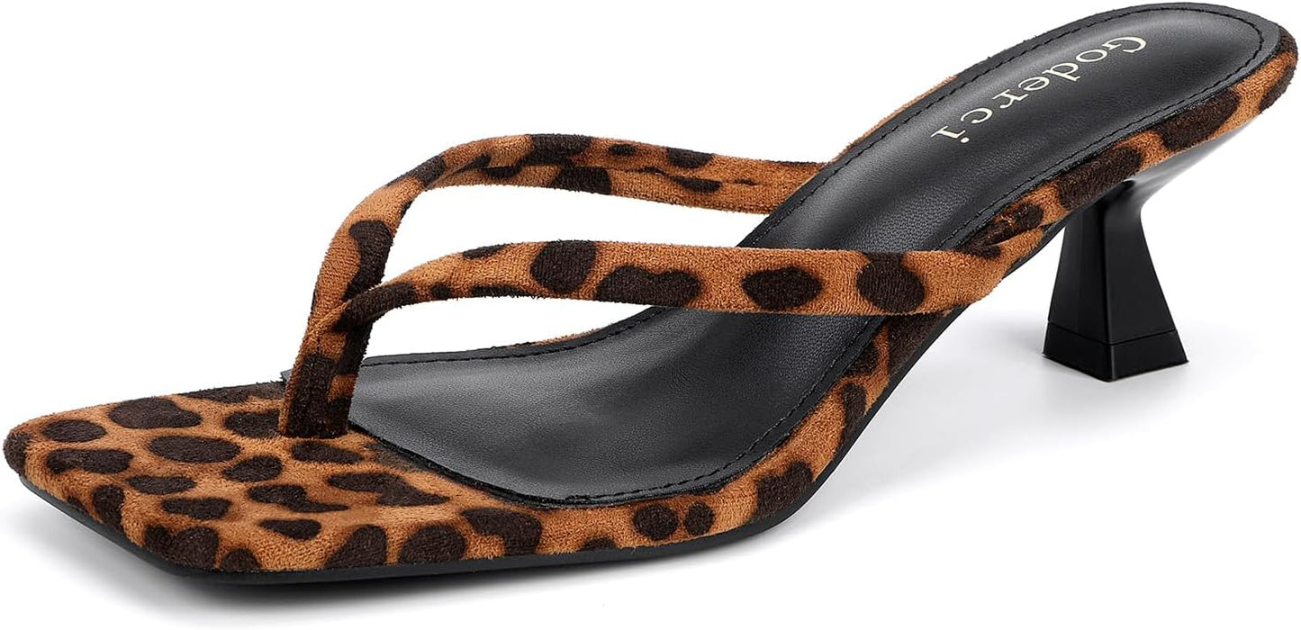 Kitten Flip Flop Thong Low Heels for Women - Chic Comfort