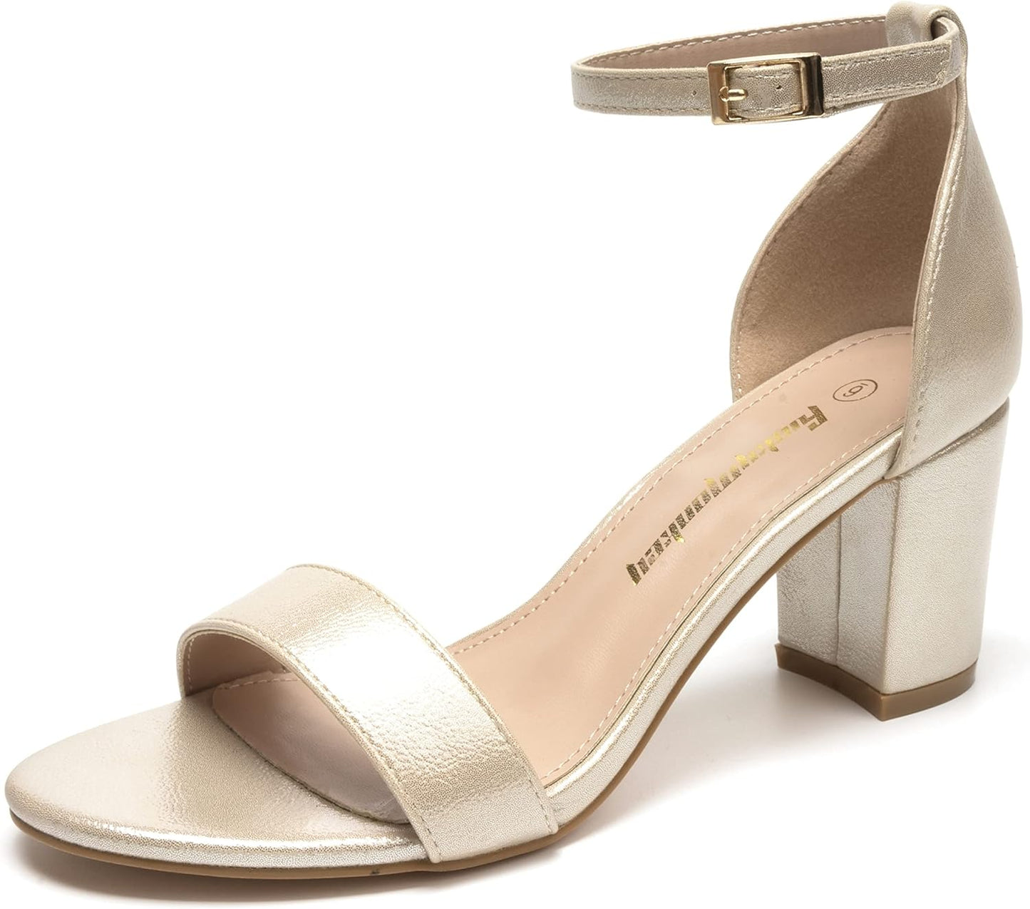 FUNKYMONKEY Women's Chunky High Heels Sandals for Any Occasion