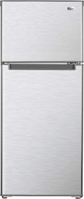 Impecca 4.5 Cu. Ft. 2 Door Refrigerator with Top Mount Freezer