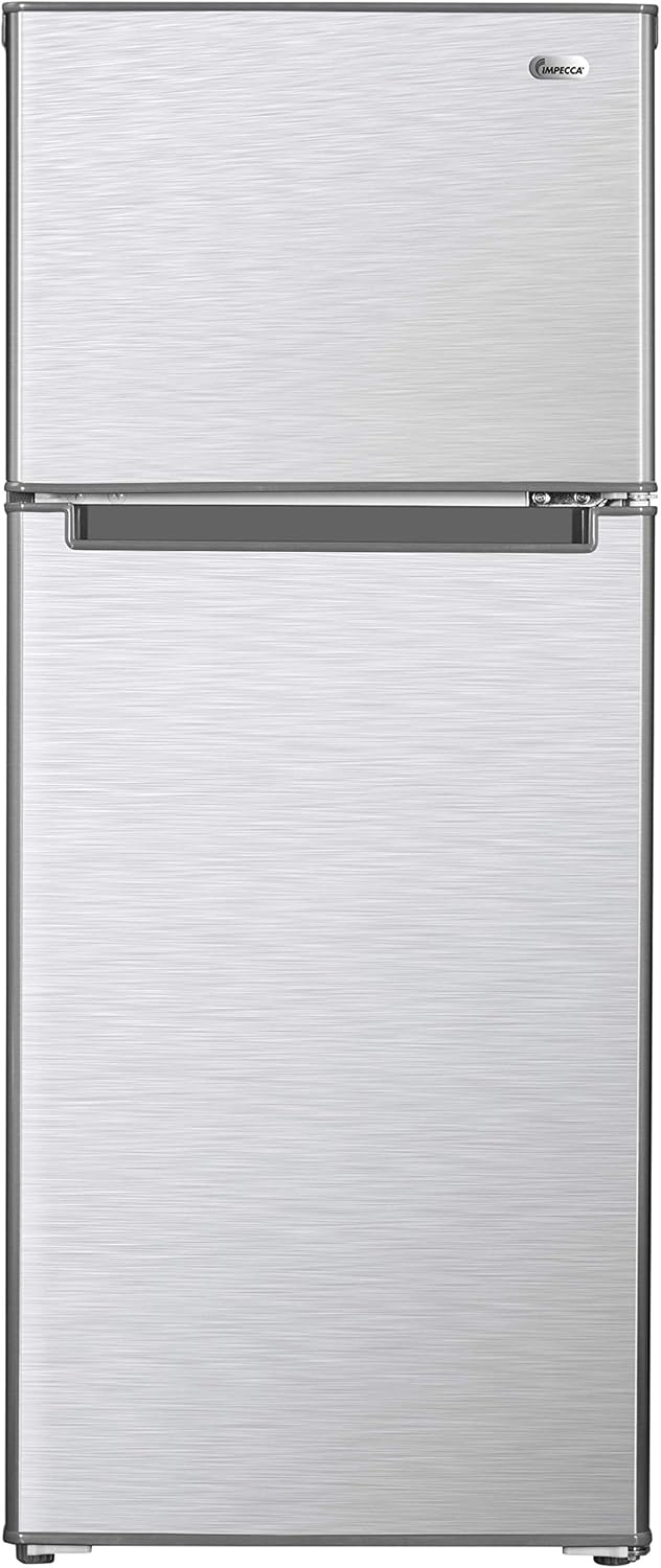 Impecca 4.5 Cu. Ft. 2 Door Refrigerator with Top Mount Freezer
