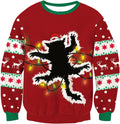 Light Up Ugly Christmas Sweater for Men - Fun Holiday Knitwear