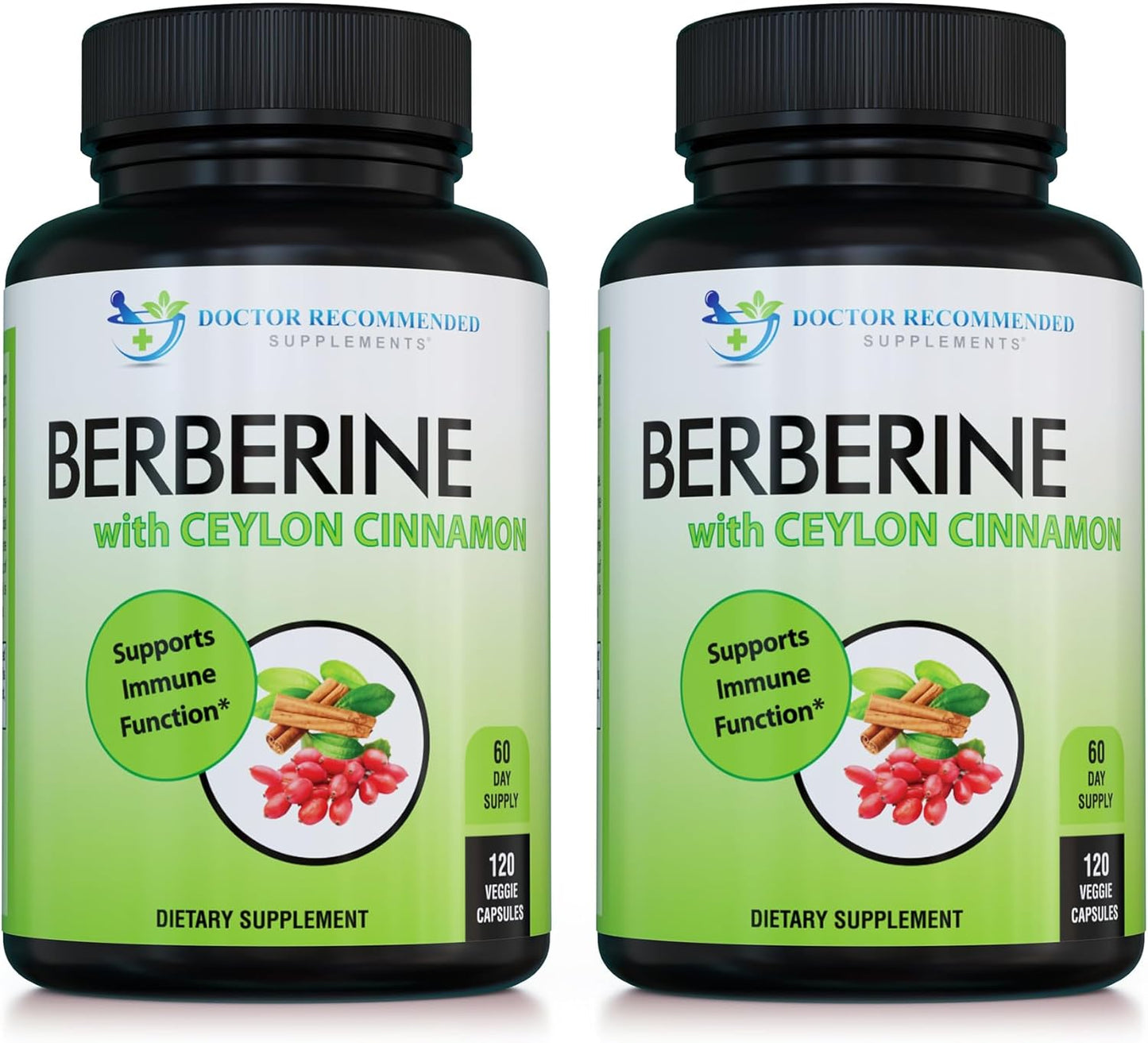 Berberine with Ceylon Cinnamon for Immune and Heart Health