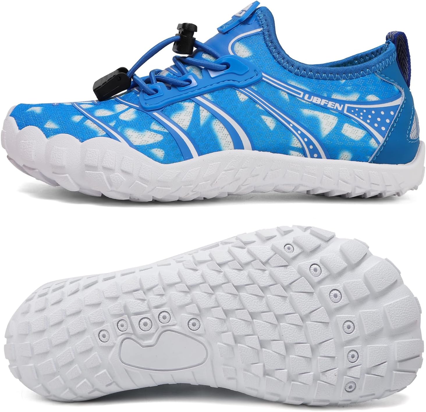UBFEN Water Shoes for Kids - Quick Dry Aqua Socks for Beach