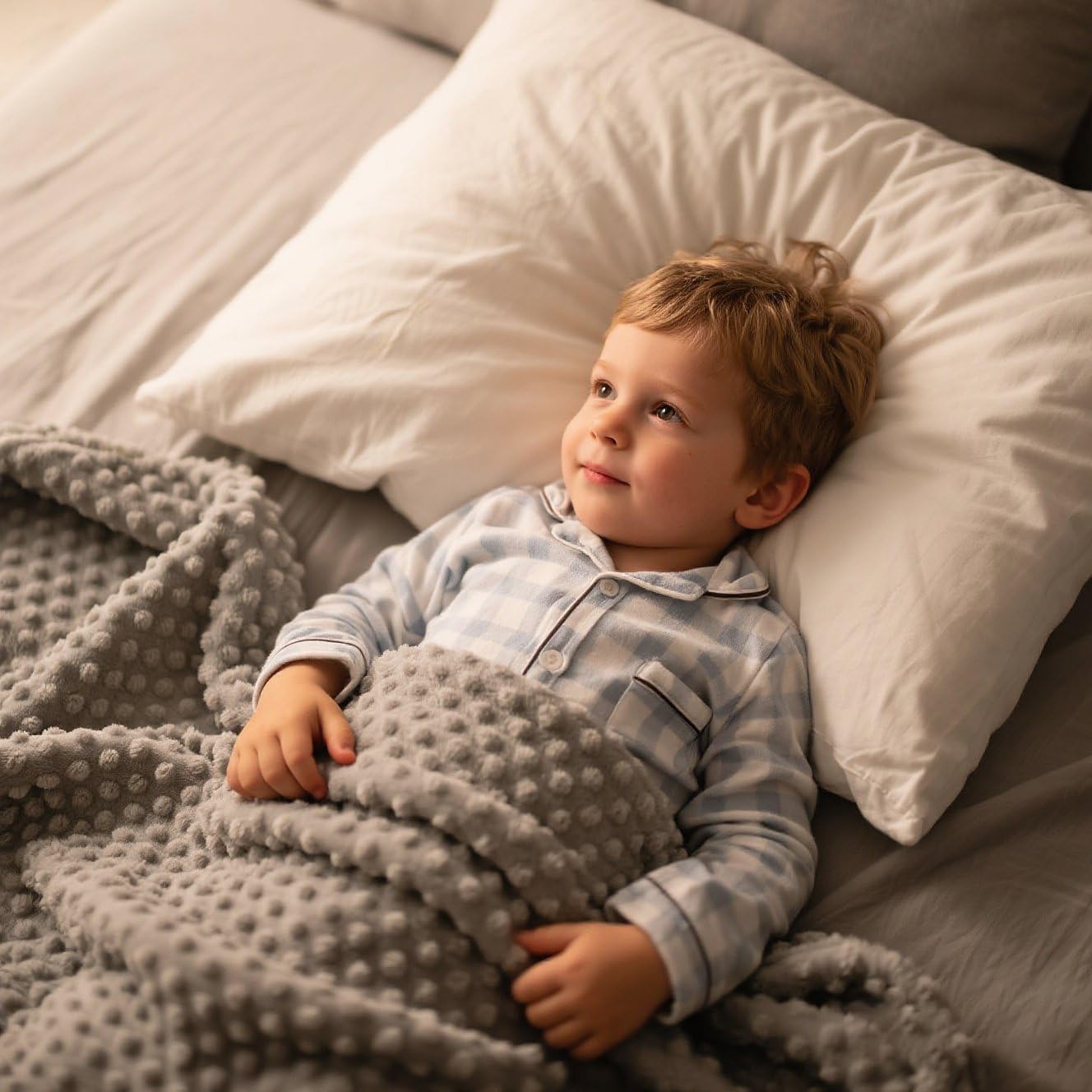 Grounding Throw Blanket for Pain Relief and Deeper Sleep
