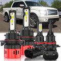 Compatible with Ford F150 F250 F350 H13 9008 + 9145 Fog Light Combo