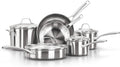 Calphalon Classic Stainless Steel Cookware Set, 10-Piece - Reliable