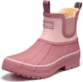 HISEA Women's Saltwater Winter Rain Boots - Warm, Waterproof Comfort