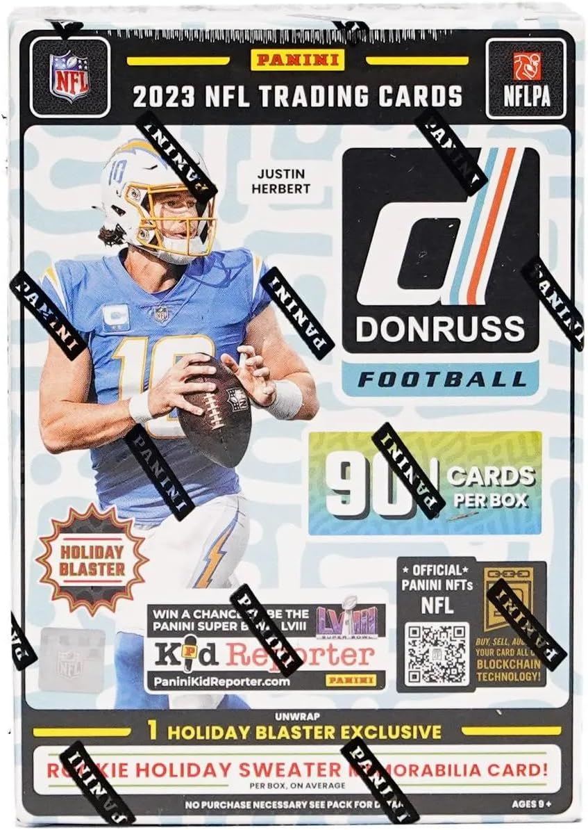 2023 Panini NFL Donruss Holiday Blaster Box Trading Cards Review