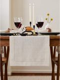 Solino Home Linen Light Natural Table Runner 14 x 72 in - Classic