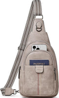 Womens Sling Bag Crossbody Purse - Compact Travel Daypack