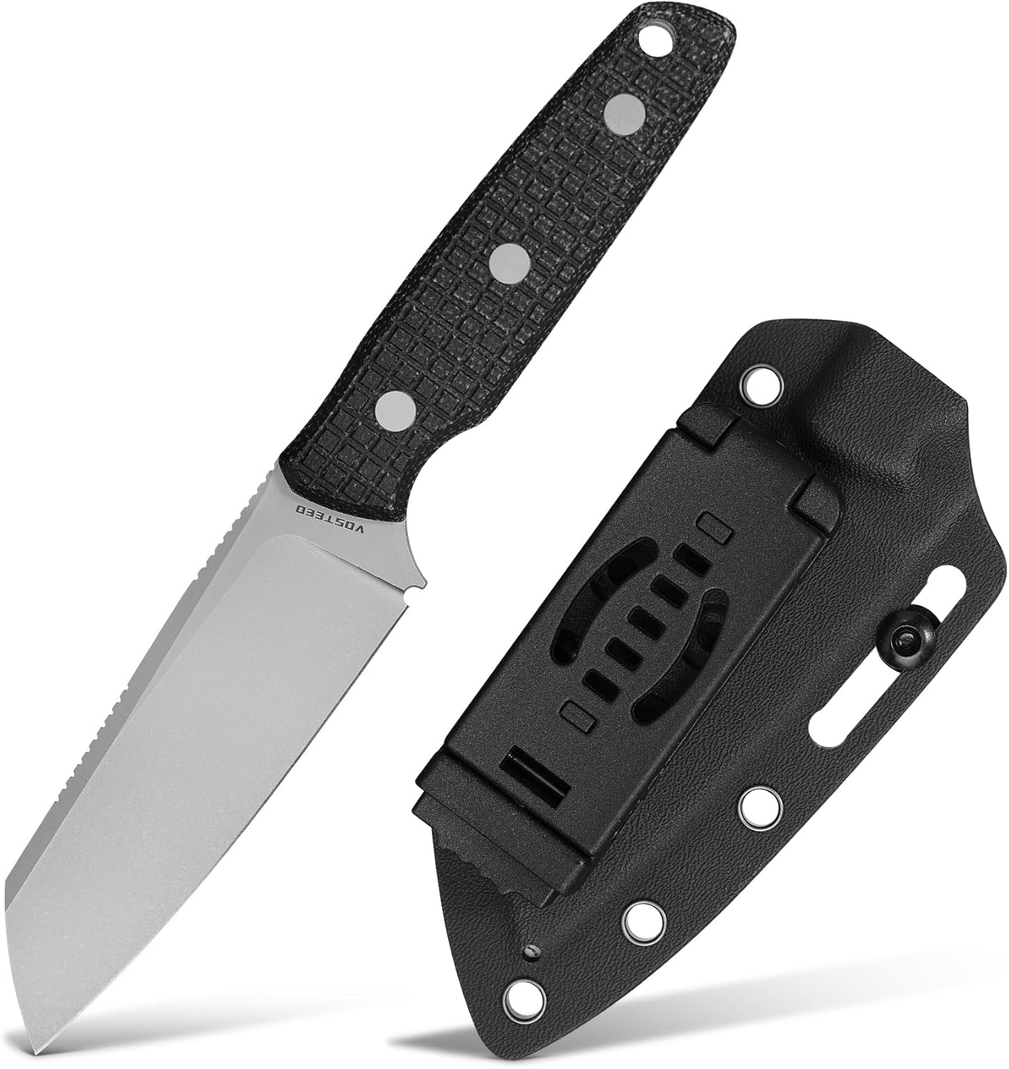 Vosteed EDC Fixed Blade Knife - Perfect for Camping and Hiking
