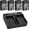 LP-E6N High Capacity Batteries & Dual Bay Charger for Canon