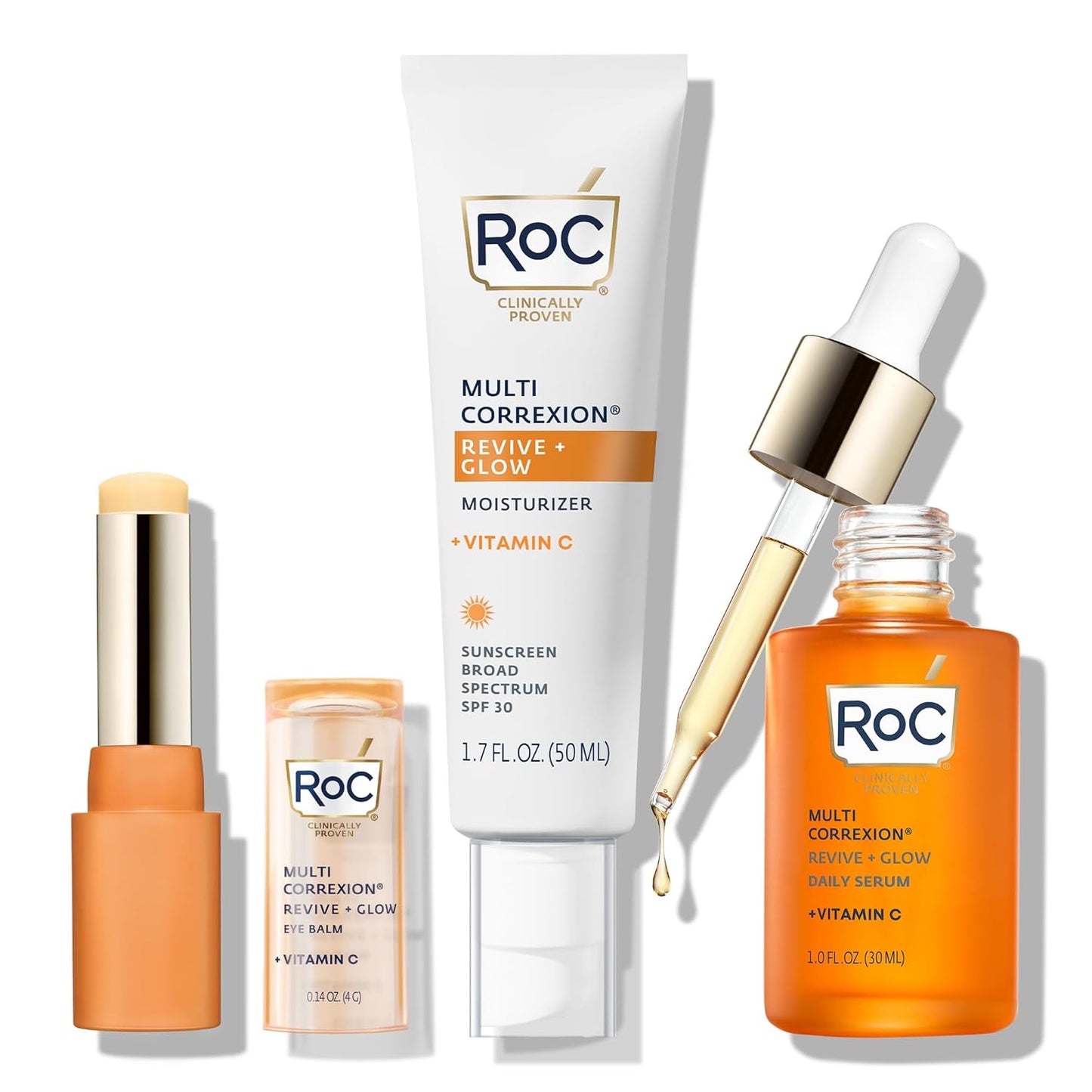 RoC Multi Correxion Revive + Glow Vitamin C Skin Care Set