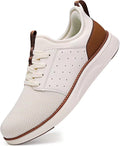 Men Laceless Fashion Sneakers - Lightweight Breathable Slip-On