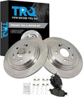 TRQ Rear Brake Pad & Rotor Kit Compatible with 2017-2020 Honda CR-V