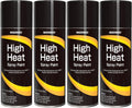 High Heat Spray Paint for Metal Matte Black - Up to 1200F Heat