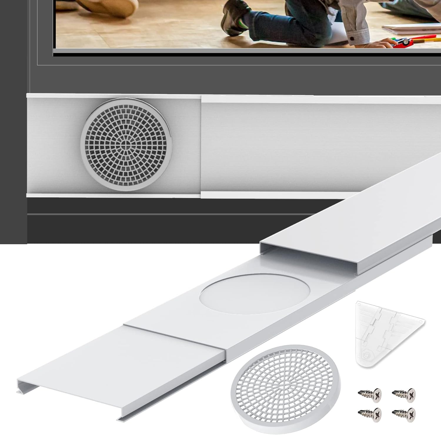 GCGOODS Universal Window Seal Kit - 3 Adjustable Panels for Perfect AC Installation