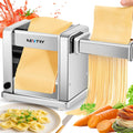 NEWTRY Electric Pasta Maker - 3 Blade Attachments for Perfect Home Pasta
