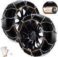 Snow Chains for SUV Tires - Quick Fit Emergency Traction