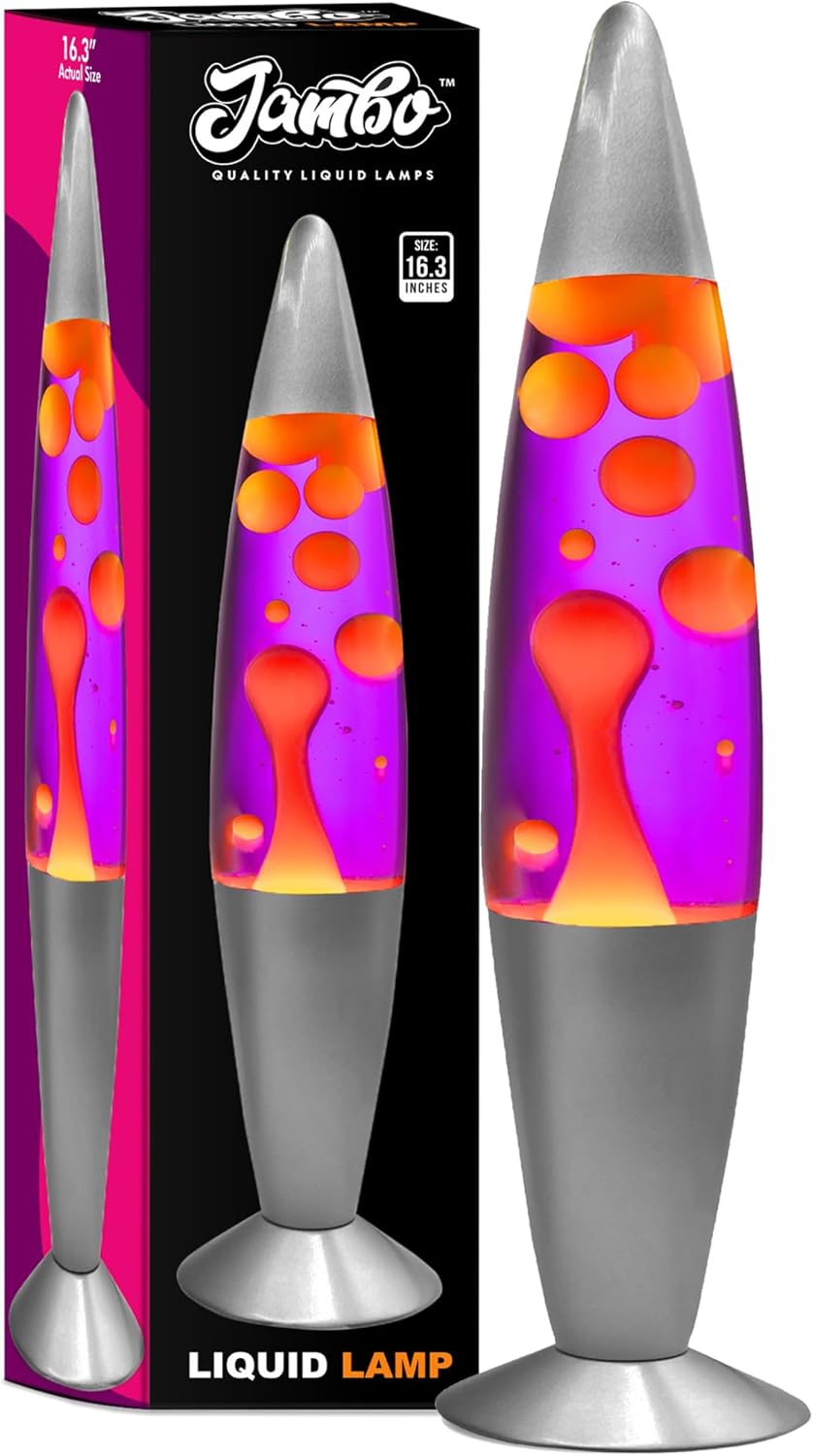 JAMBO 16 in Beautiful Liquid Motion Lamp for Relaxation