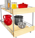 Pull Out Cabinet Organizer 14ft x 21ft - 2 Tier Slide Out Drawer