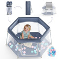 Portable Baby Playpen: Indoor-Outdoor Fun & Safety