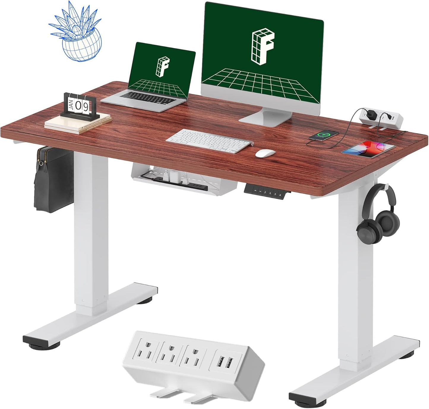 FLEXISPOT EN2 Electric Stand Up Height Adjustable Desk Review