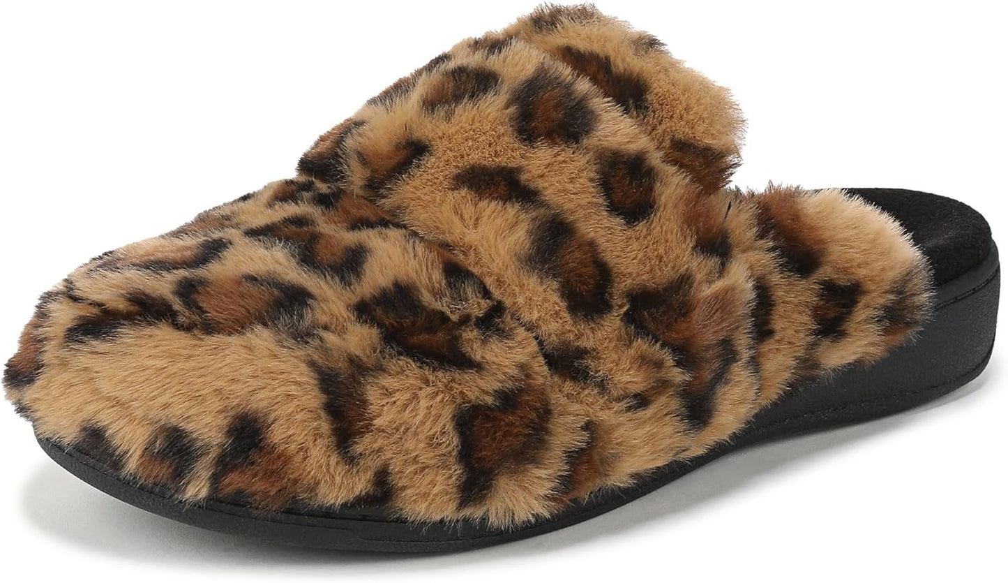 Vionic Womens Gemma Mule Slipper - Comfortable Spa House Shoes
