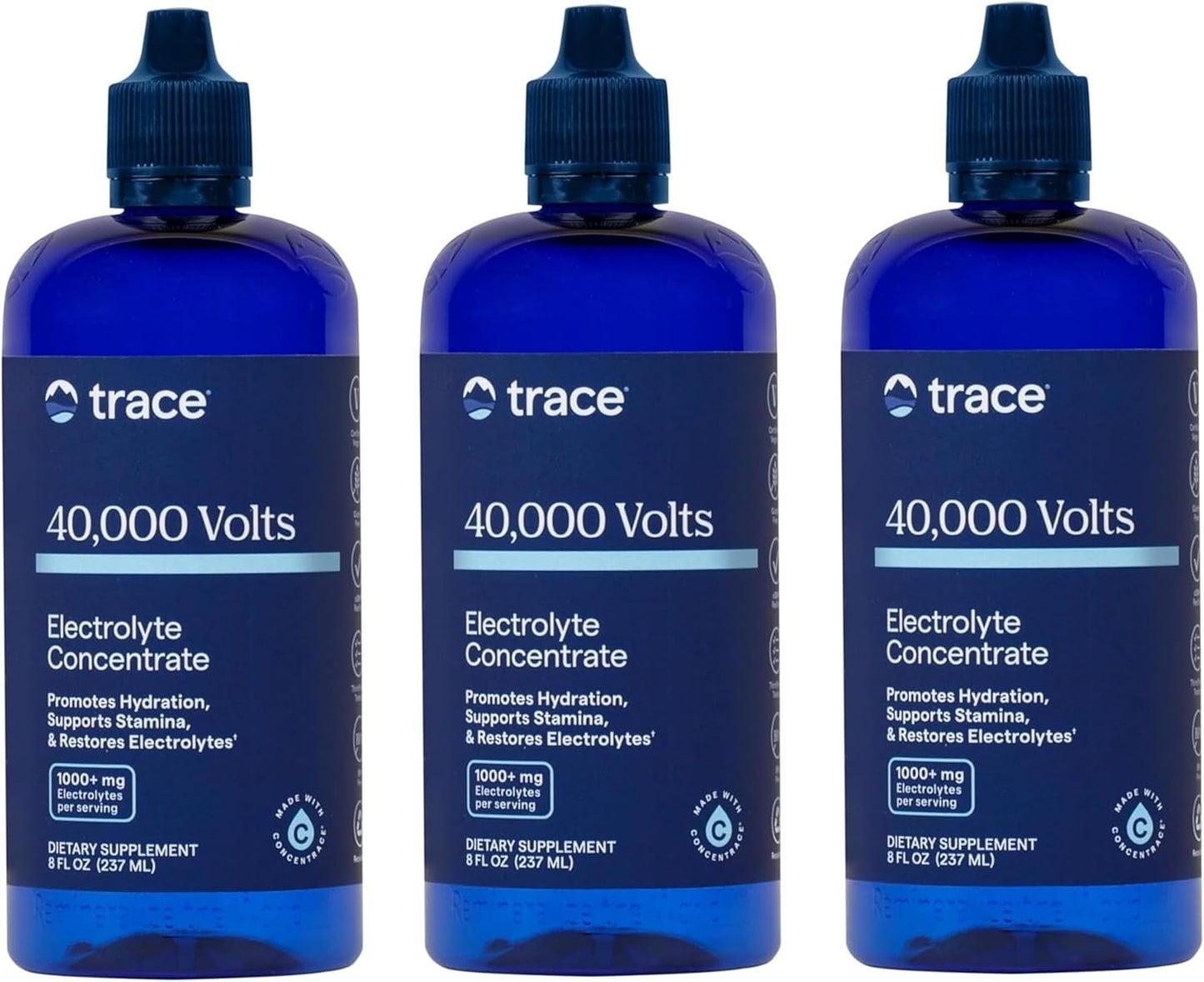 40,000 Volts Liquid Multimineral for Hydration and Energy Boost